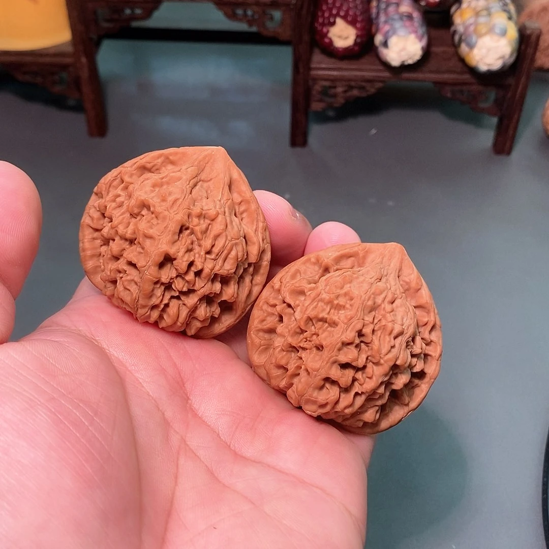 吊坠文玩核桃50尺，无修官帽