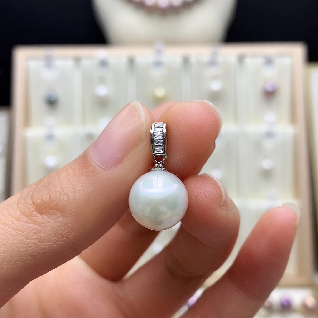 淡水珍珠合金颈饰