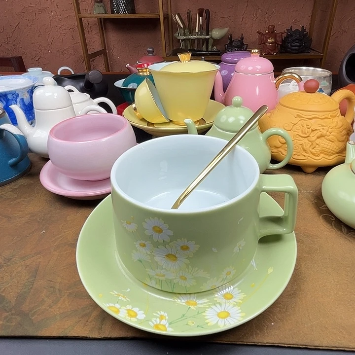 茶壶紫砂龙隐山咖啡杯