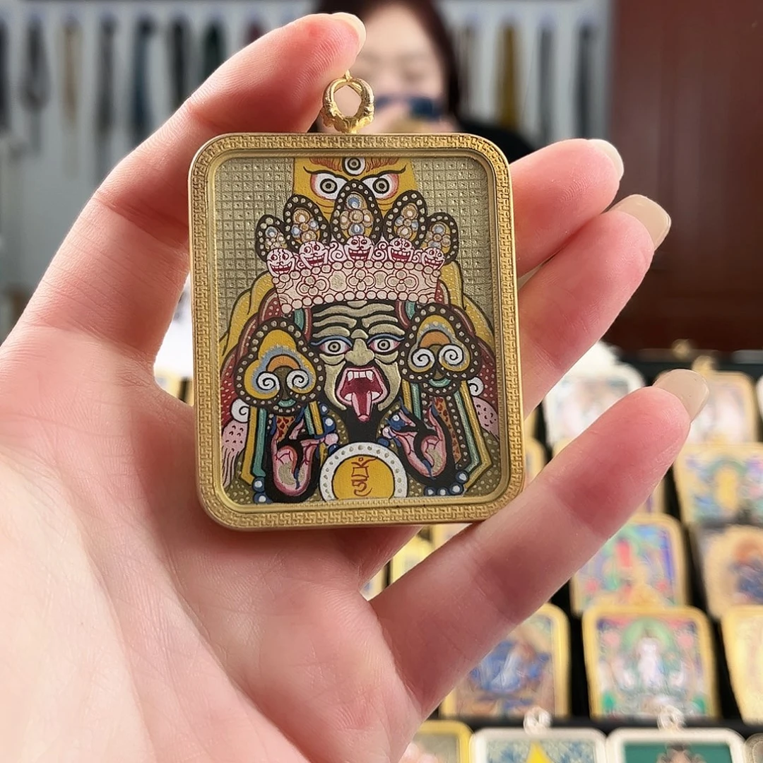 吊坠扎基金唐 纯手绘 放漏