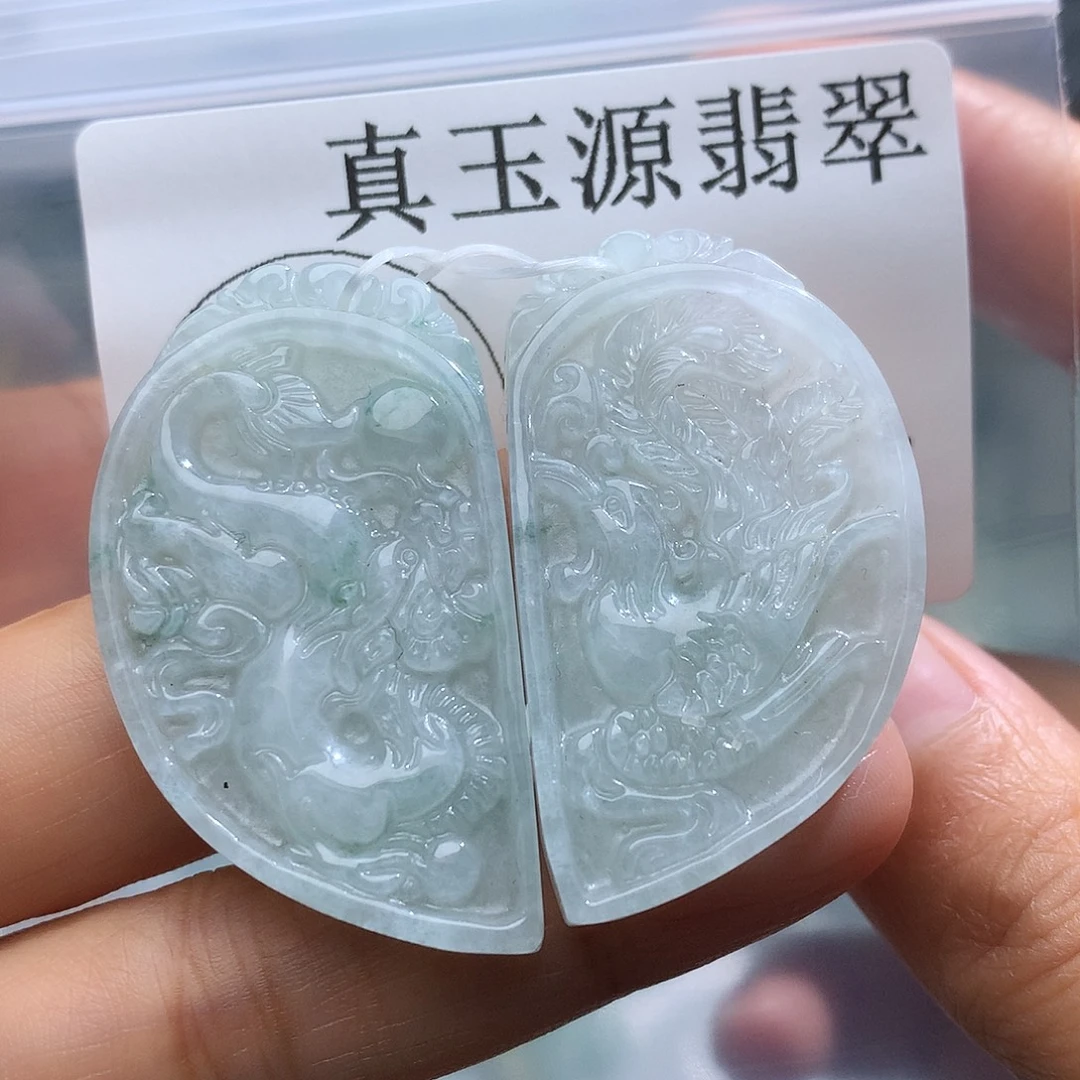 翡翠未镶嵌颈饰61