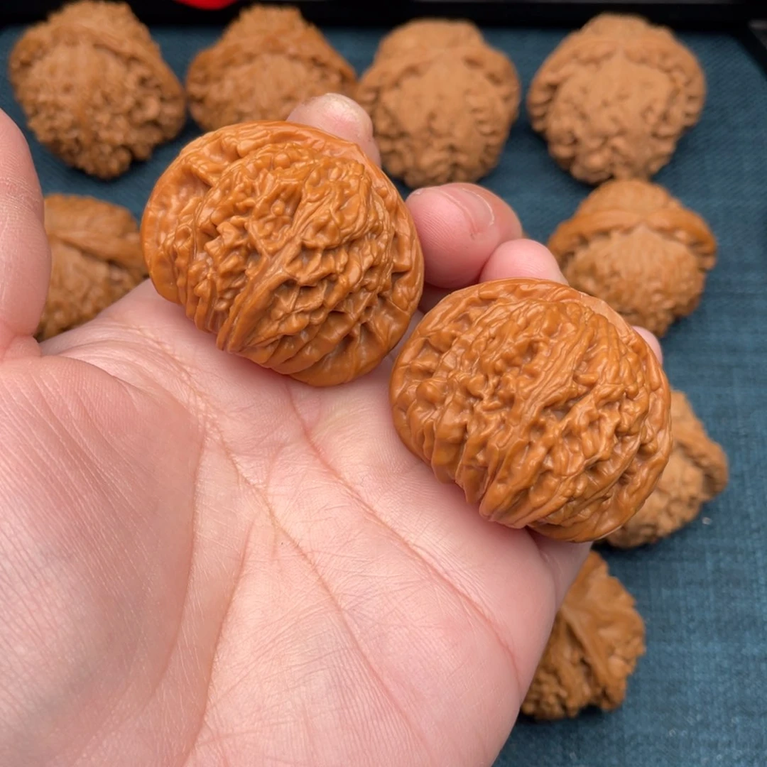 文玩核桃把件满肉四座楼42