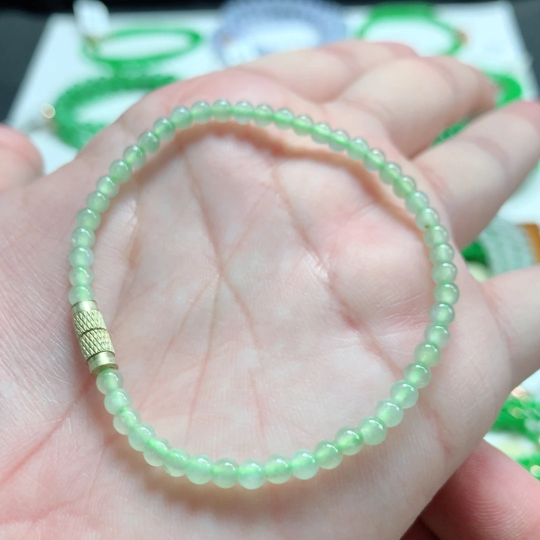 翡翠未镶嵌手链翡翠