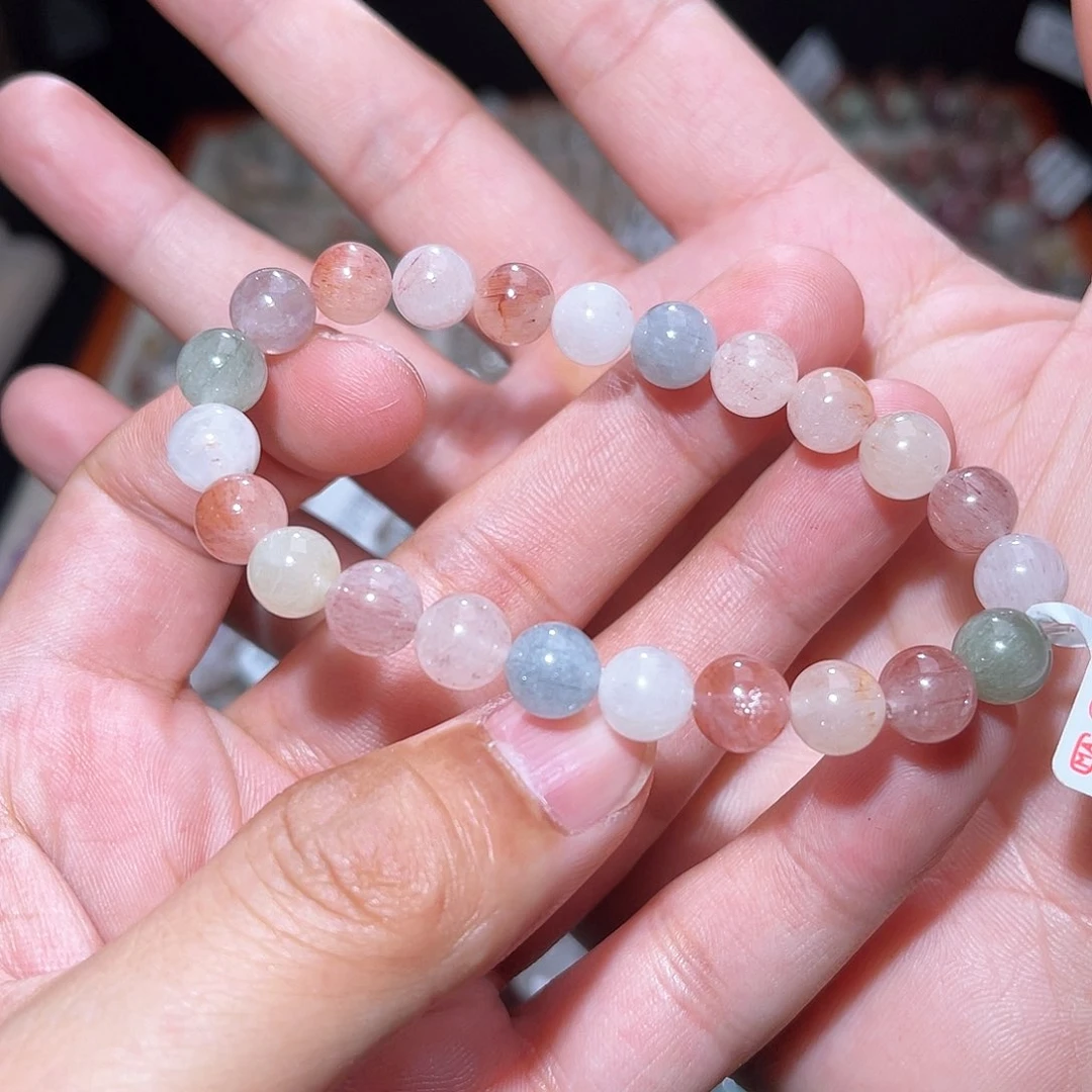 水晶手链未镶嵌118号主图手串  8+