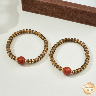 【小北珠宝】南红DIY单圈手串约13mm+【多样性发一件】9