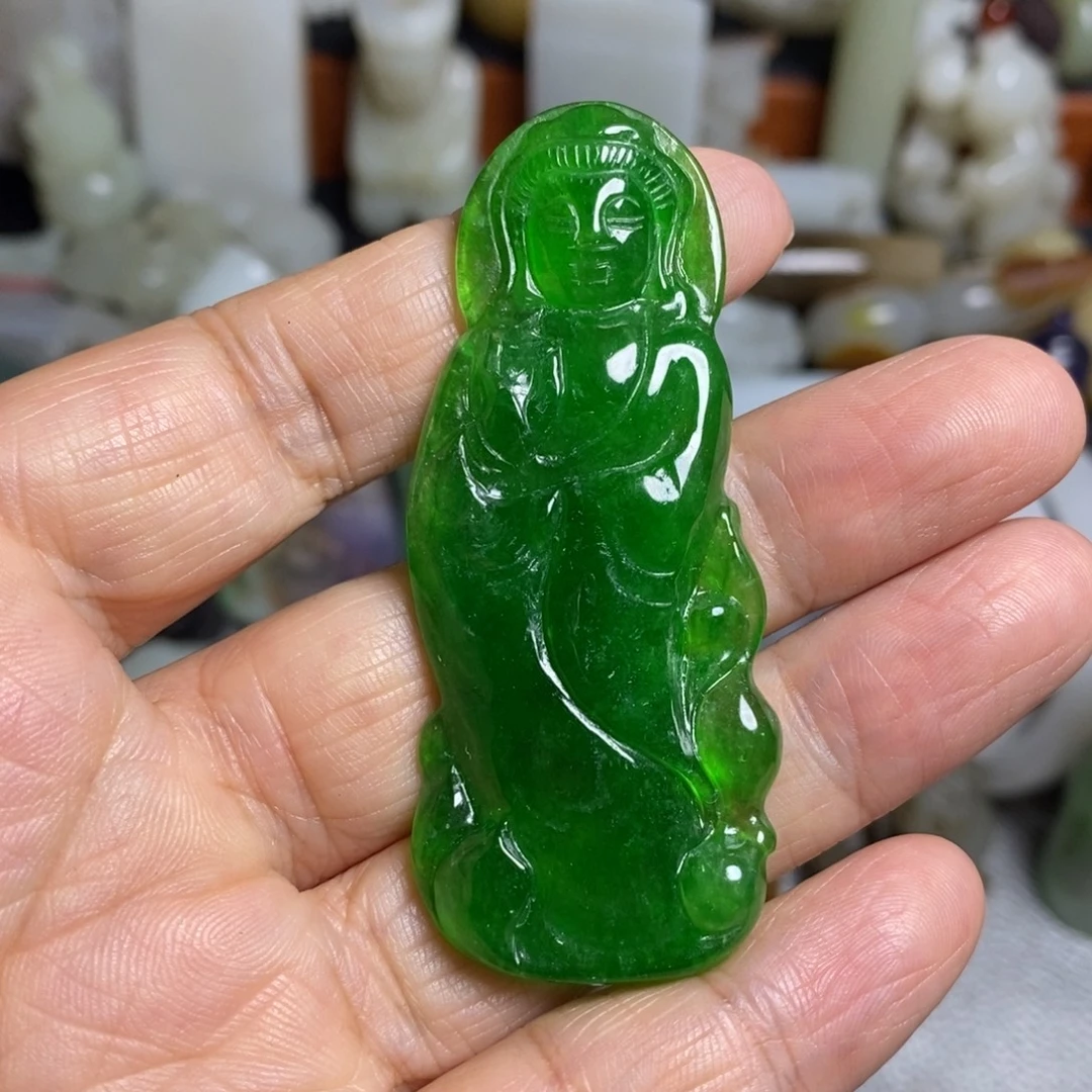颈饰未镶嵌和田玉（糖玉）