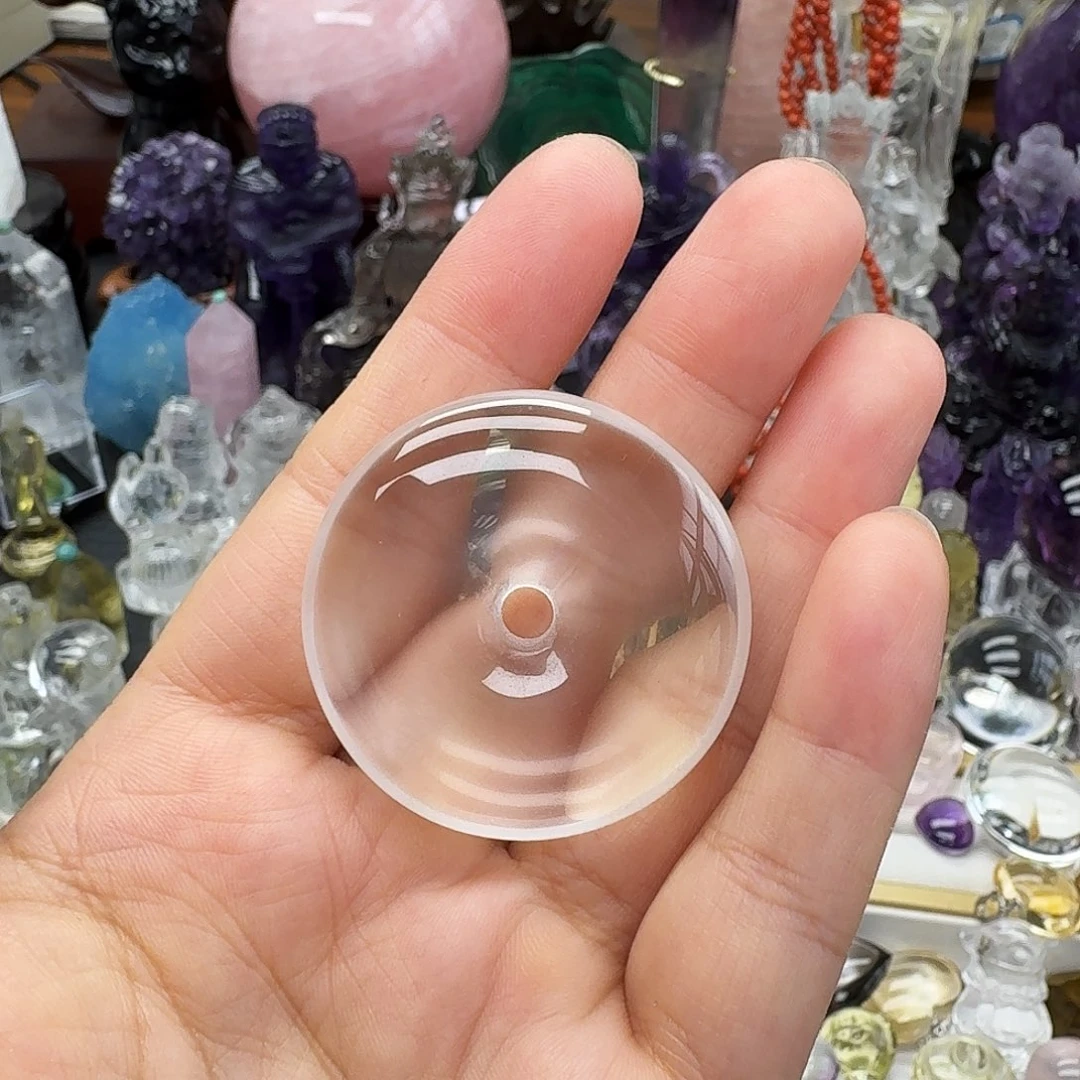 水晶未镶嵌珠宝半成品