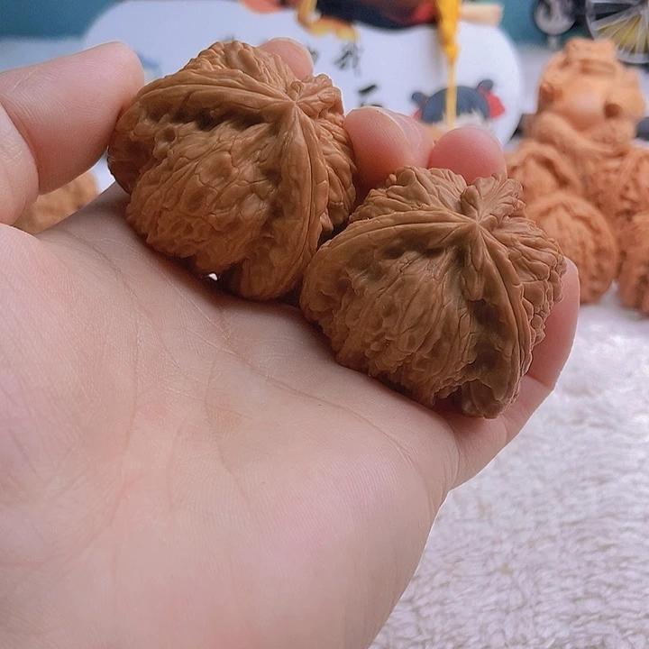 把件文玩核桃海*仔三棱