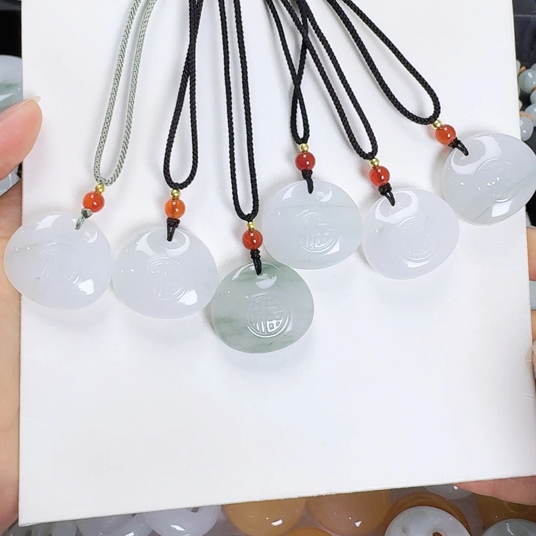 石英质玉未镶嵌颈饰福袋子多样性发其一