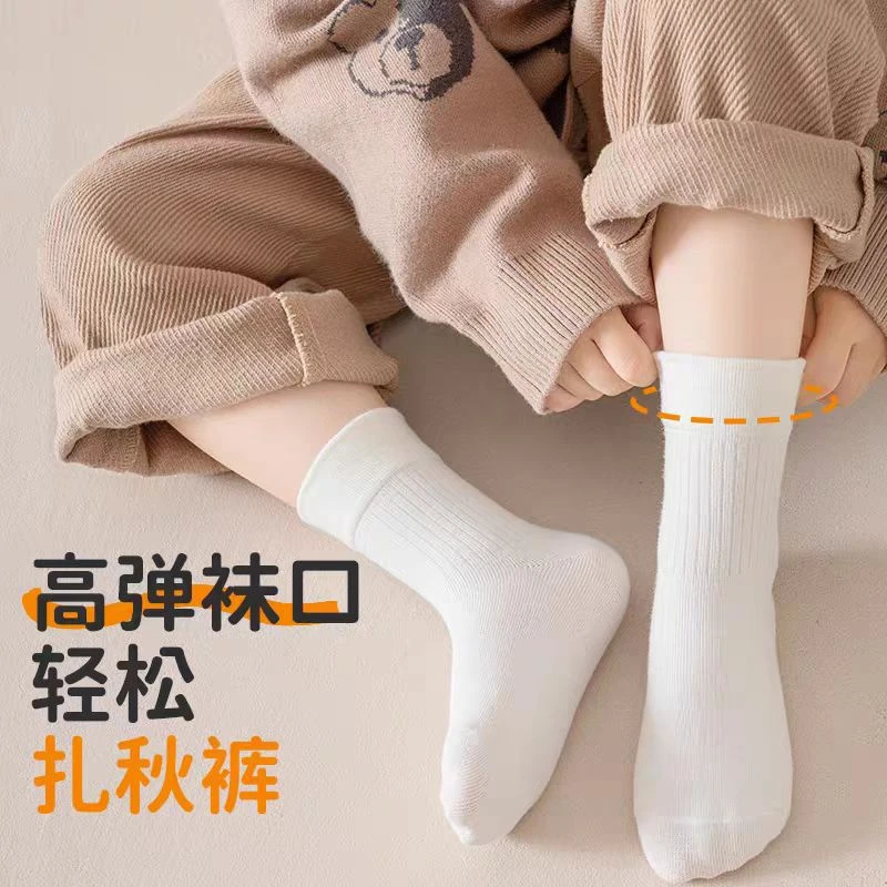 袜子男小袜子秋冬季吸汗透气防臭纯色短袜10双装