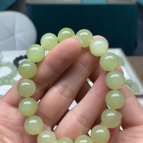 和田玉未镶嵌手链112