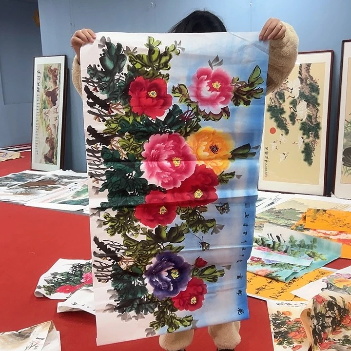 国画纯手绘作品欣赏作品