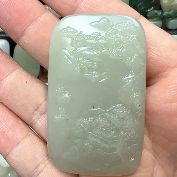 未镶嵌和田玉挂件