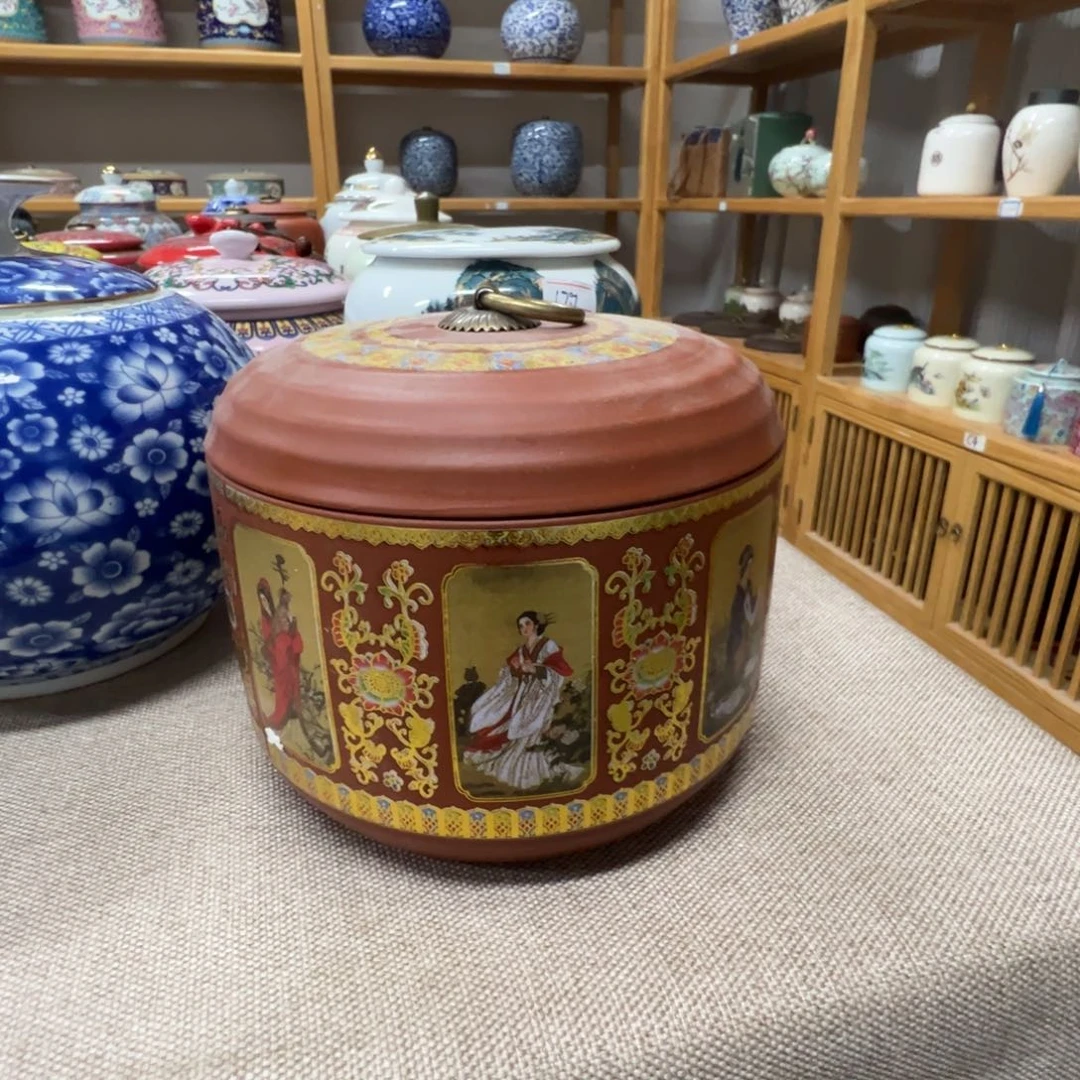 高端家用陶瓷茶叶罐