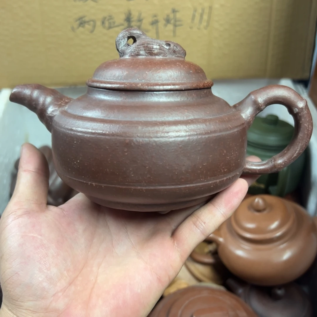 紫砂茶壶宜兴原矿紫砂壶500毫升容量