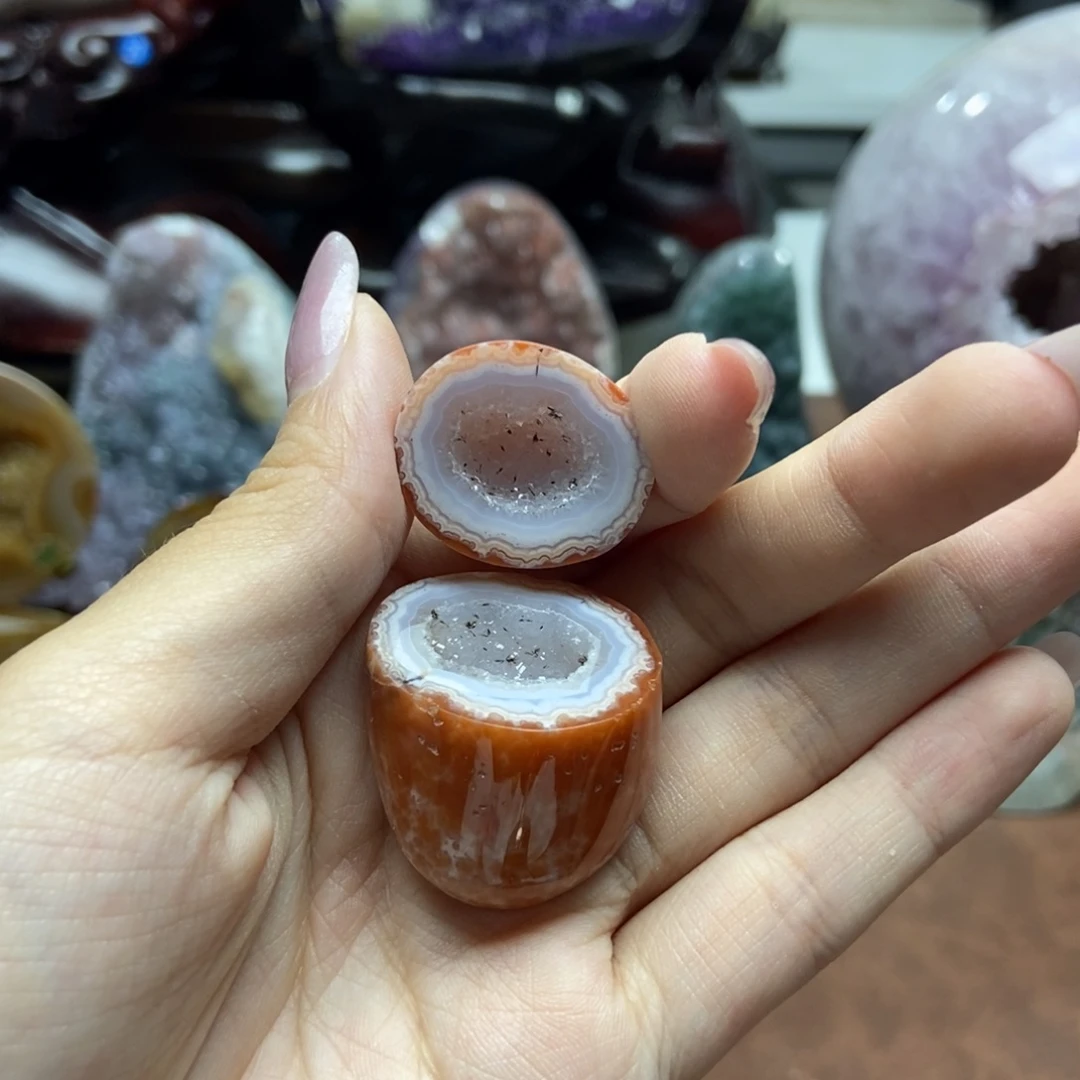 紫晶摆件未镶嵌水晶
