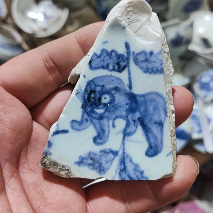 十****环陶瓷手工茶杯摆件