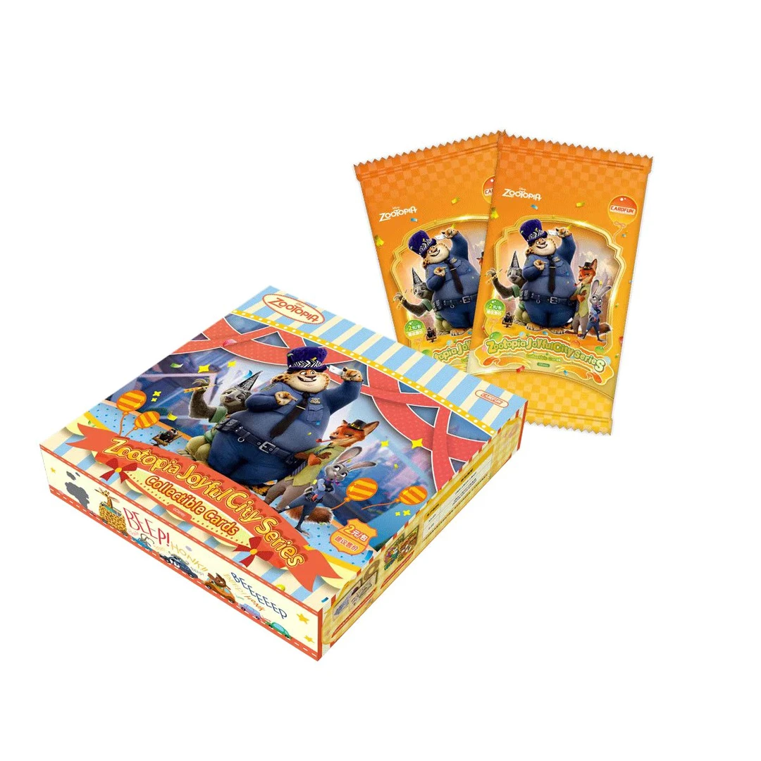 【龙卷风】1疯狂动物城欢乐城市系列收藏卡