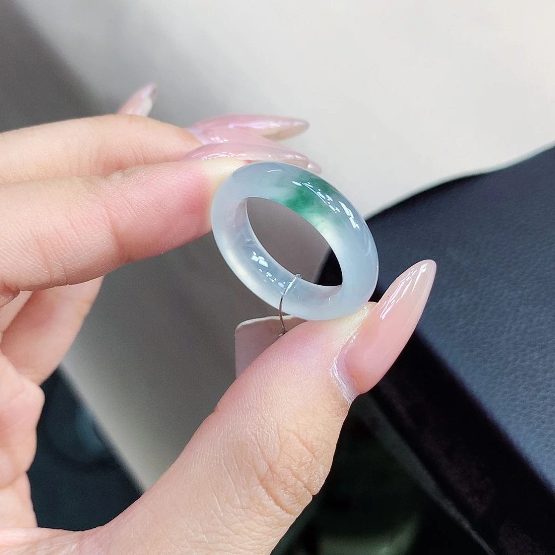 未镶嵌戒圈翡翠12.13号