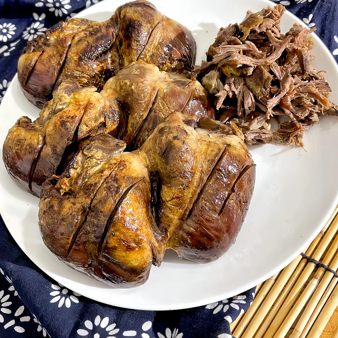 【烧猪心】东北烧烤五香麻辣先卤后烤口感好吃下酒开袋即食品