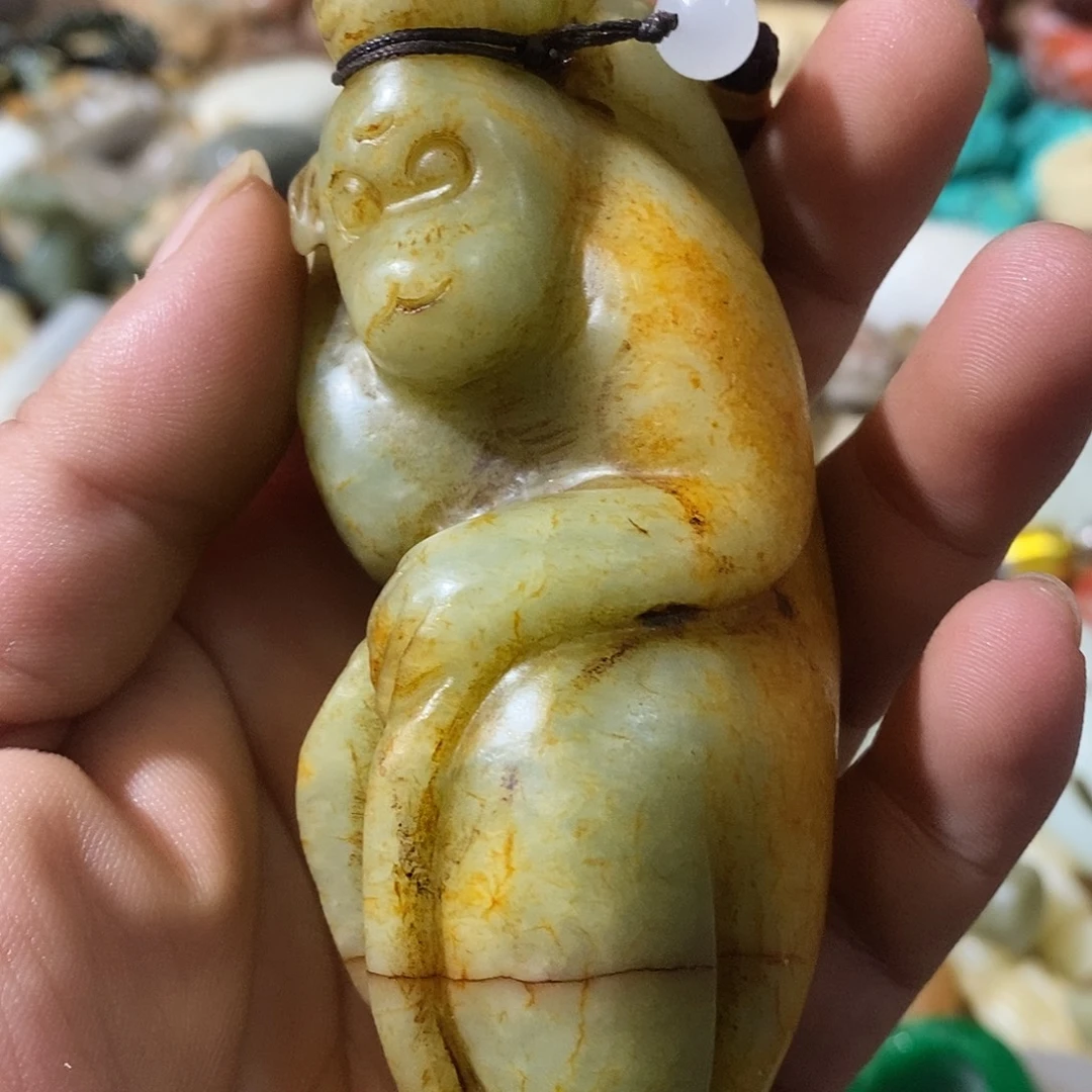 和田玉（糖玉）未镶嵌挂件