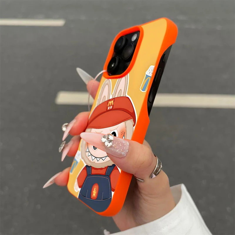 M记联名怪兽半包软适用苹果16/15promax手机壳iphone14/12/11/13