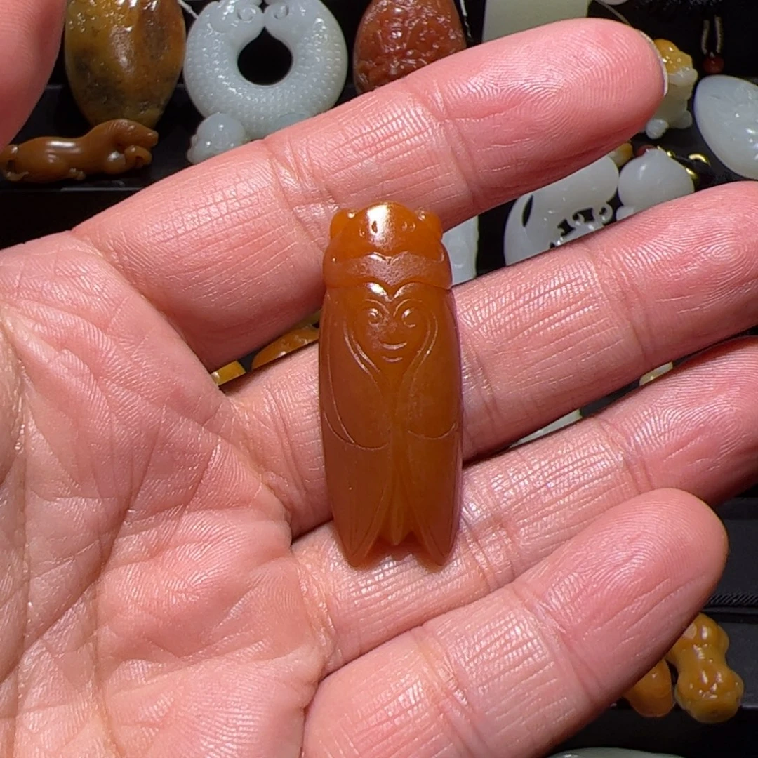 和田玉挂件未镶嵌潇***生