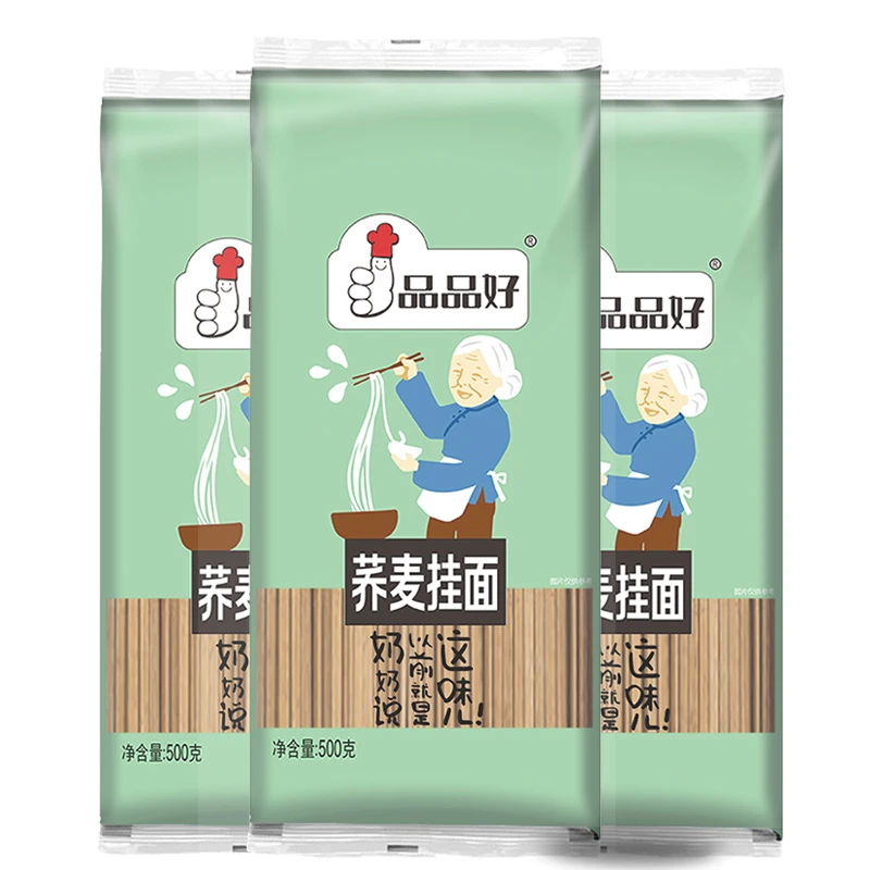 【品品好】奶奶说系列--荞麦面/低脂肪高饱腹/健身达人钟爱