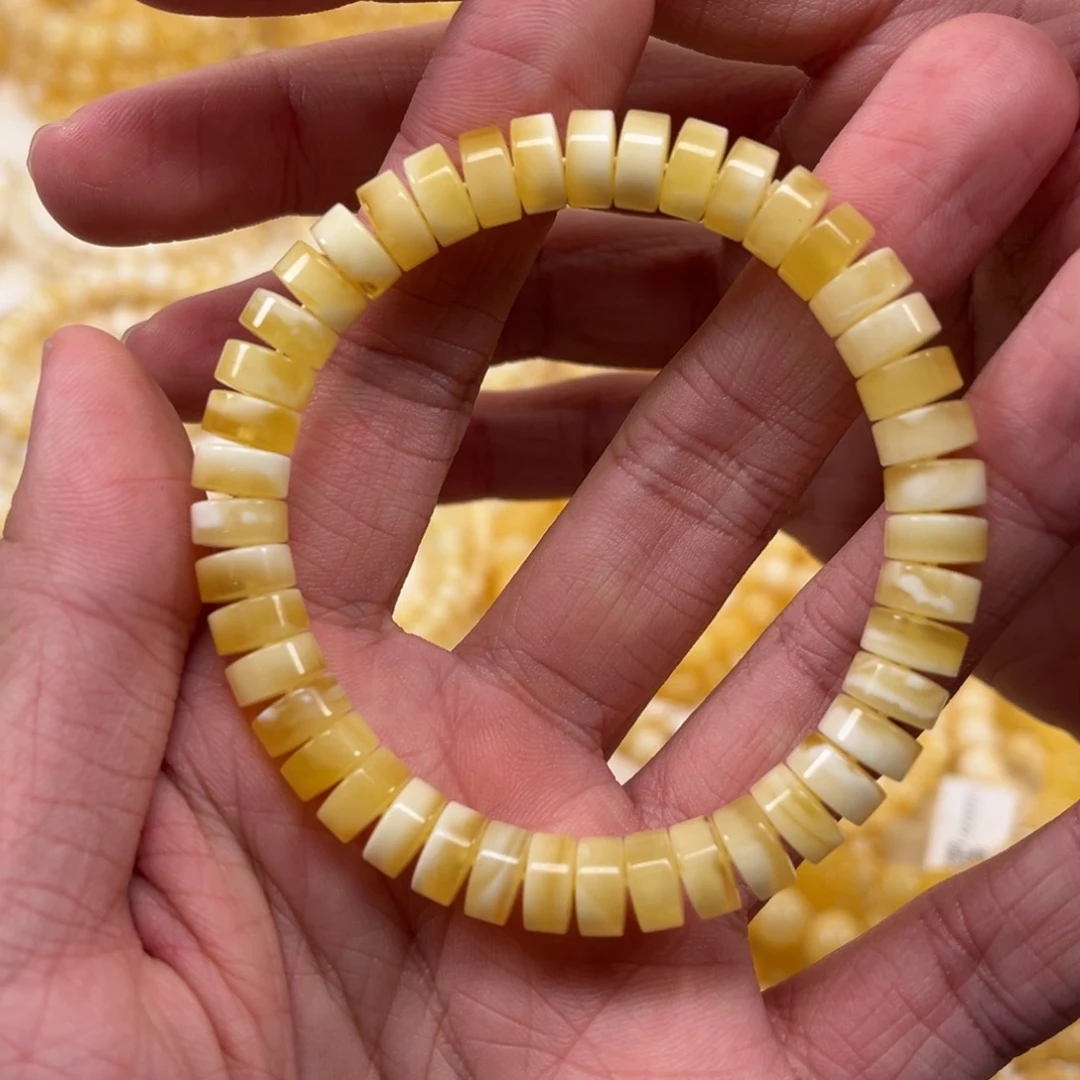 蜜蜡手串未镶嵌蜜蜡手串8.5