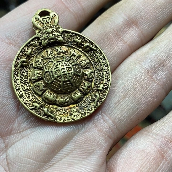 平***淡精品铜物件摆件佳品