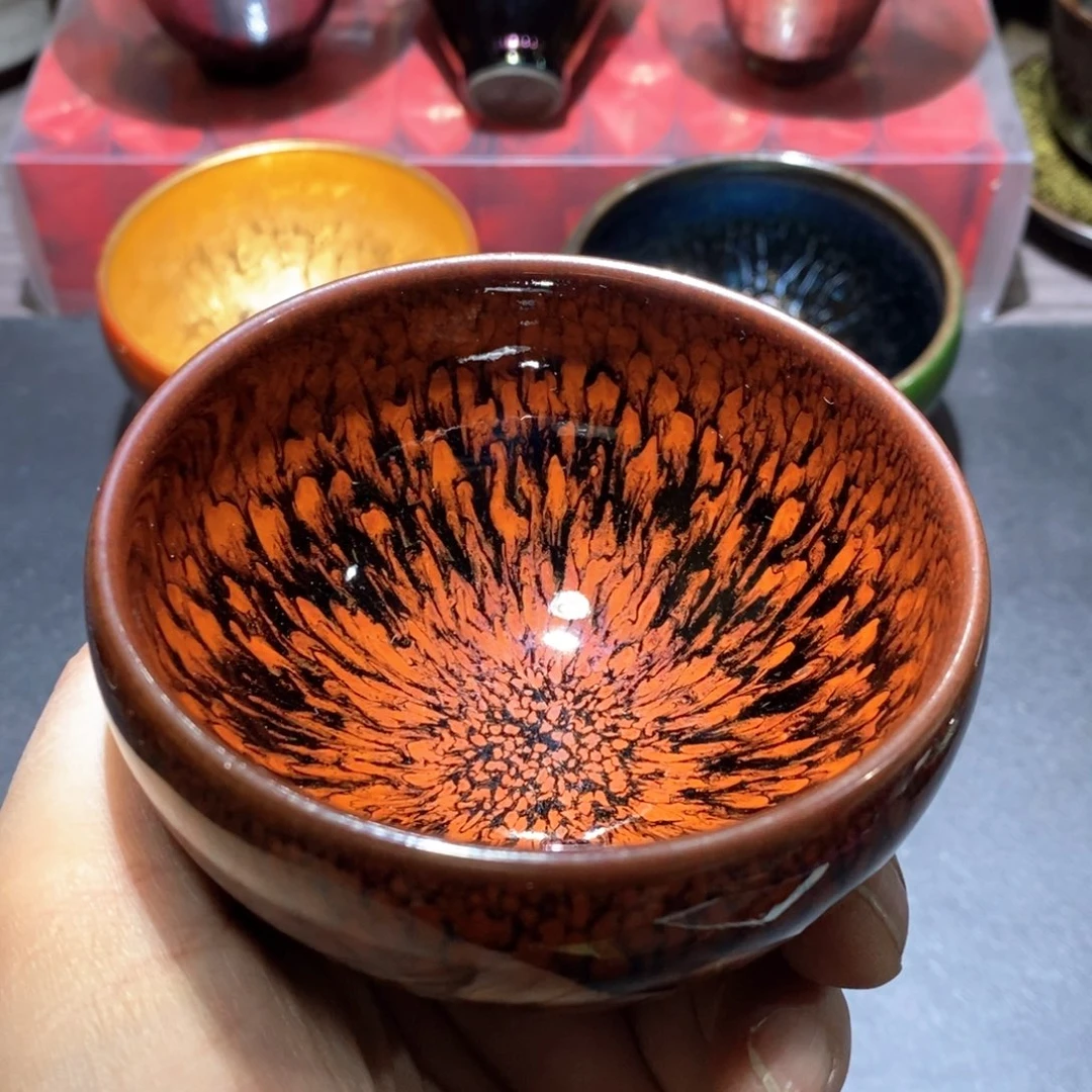 茶盏建窑建盏茶具主人杯