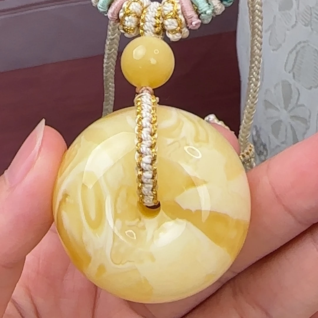 未镶嵌琥珀裸石妖花面包圈