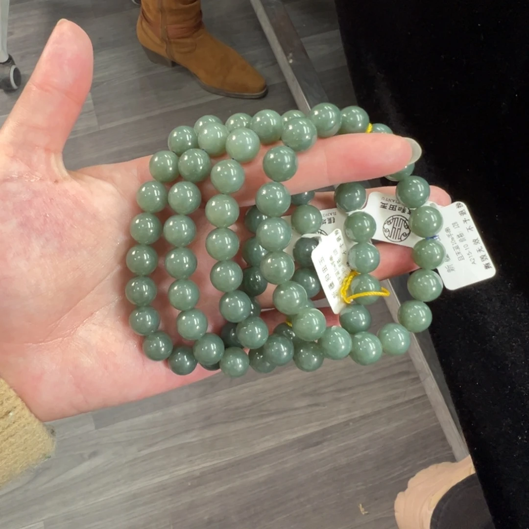 和田玉（糖玉）未镶嵌手链