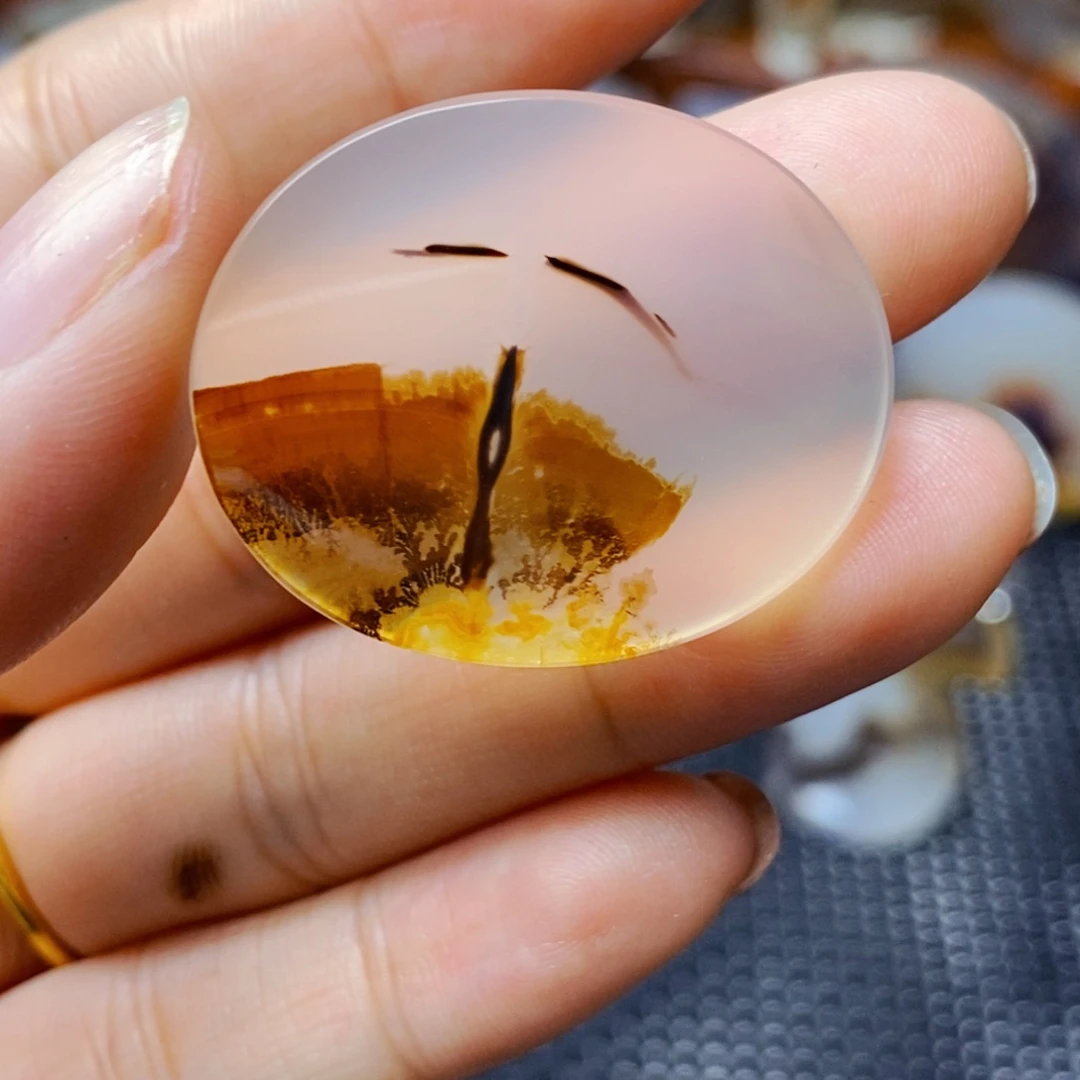 玛瑙/玉髓未镶嵌珠宝半成品