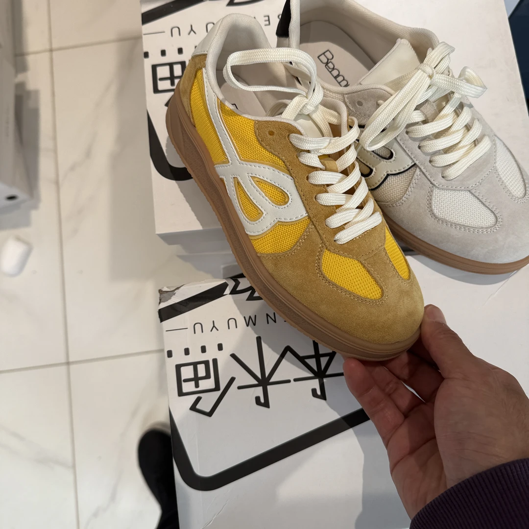 双莉家《本木鱼》休闲百搭时尚德训鞋，断码处理