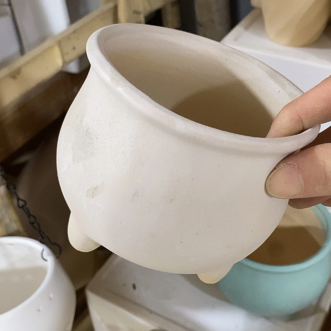 杯子陶陶盆有孔 瑕疵介意勿拍