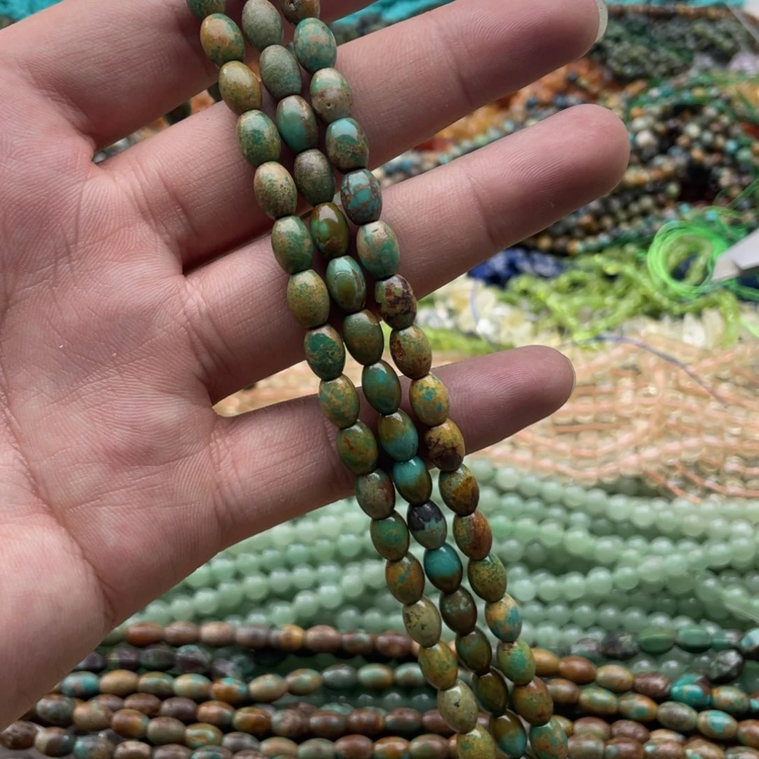 玛瑙/玉髓未镶嵌珠宝半成品*‍****一条装松松