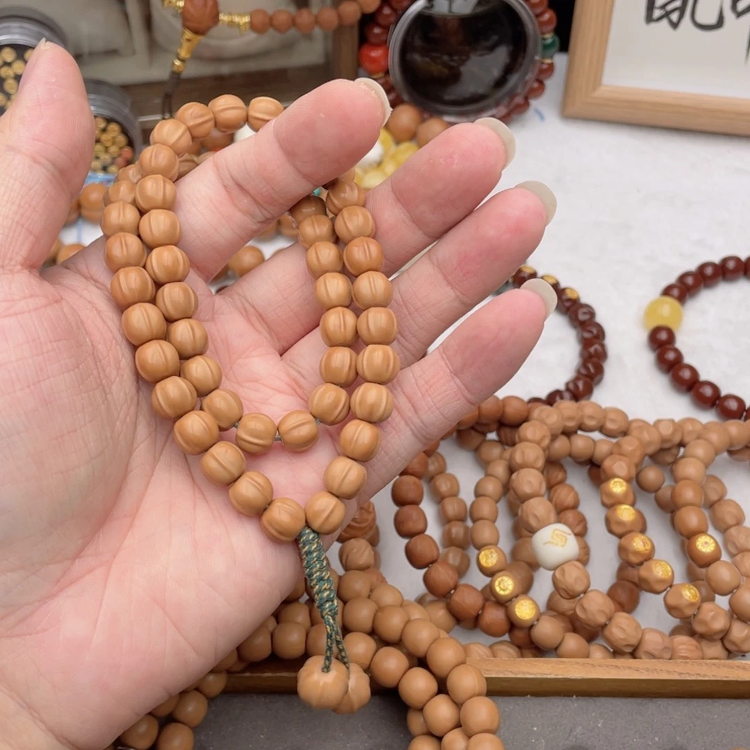 m***l手串猴头核桃鲨鱼背2圈