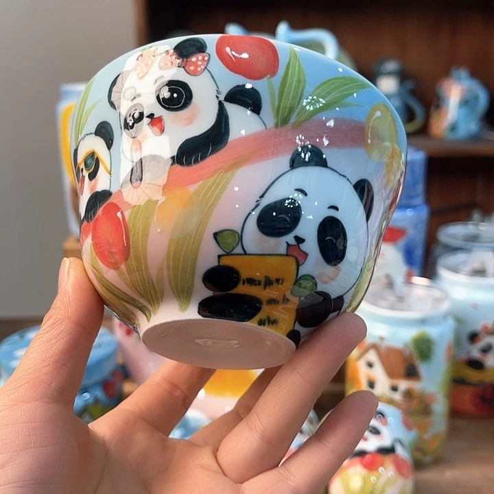 陶景德镇釉下手绘陶瓷