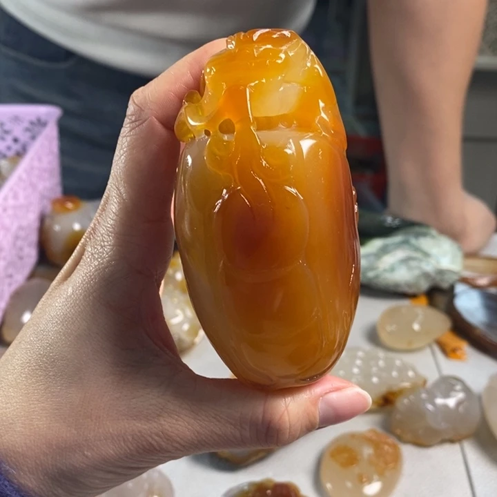 玛瑙/玉髓吊坠(不含链)未镶嵌