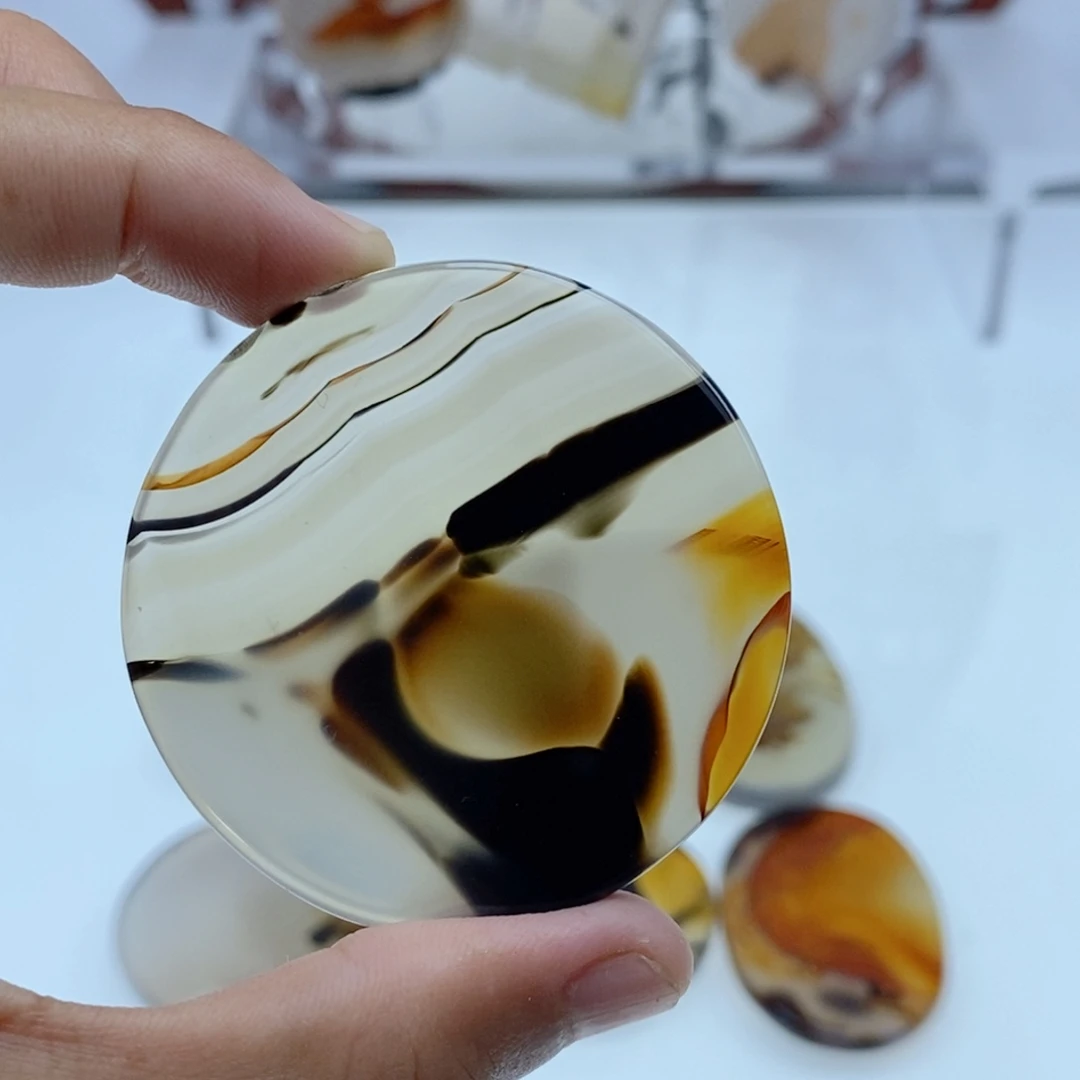 玛瑙/玉髓未镶嵌珠宝半成品