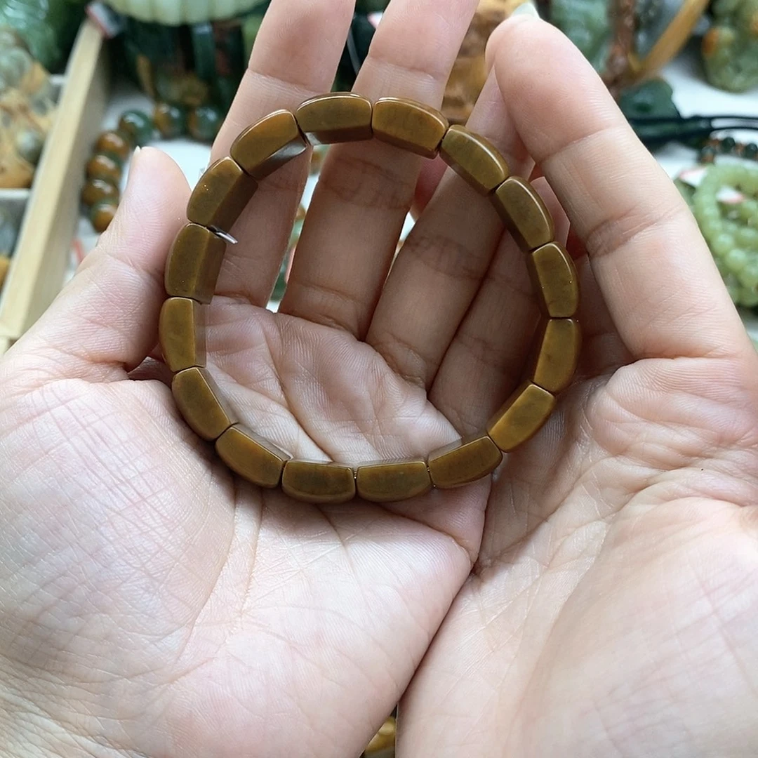 手链未镶嵌透闪石质玉飞*