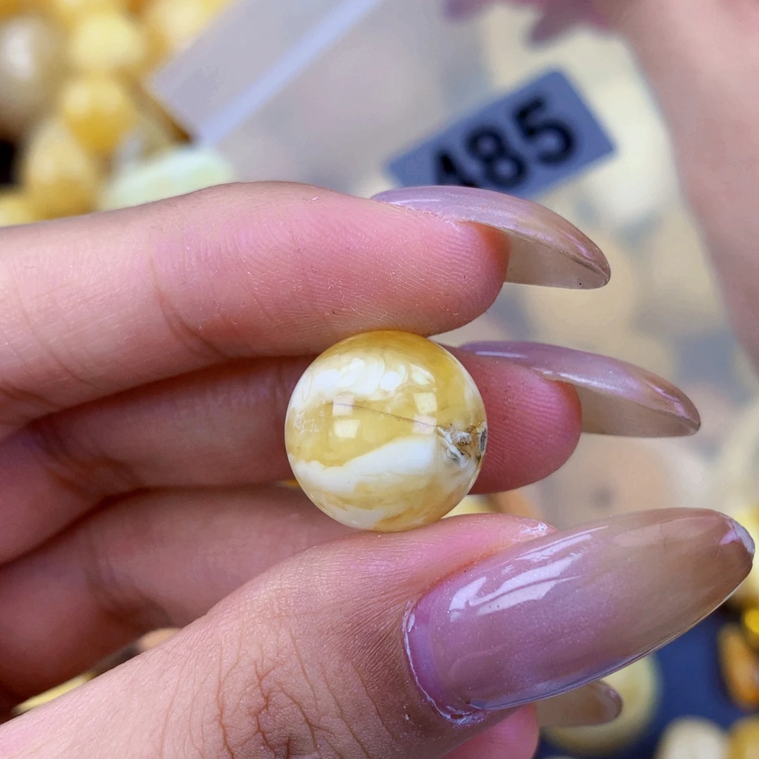 琥珀未镶嵌珠宝奇石15 粉