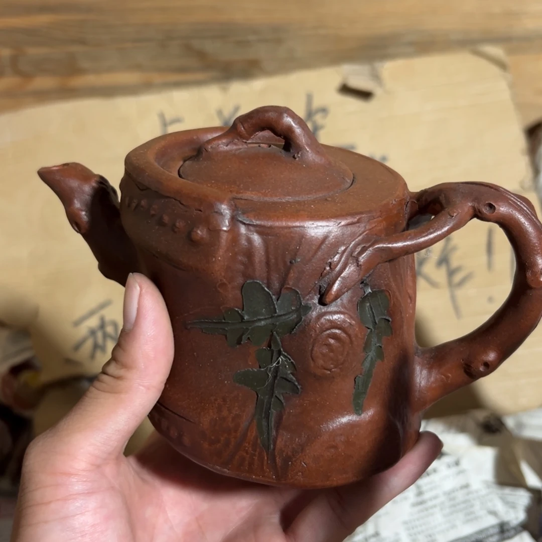茶壶紫砂老厂紫砂壶一件！