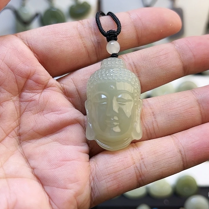 吊坠(不含链)未镶嵌和田玉666