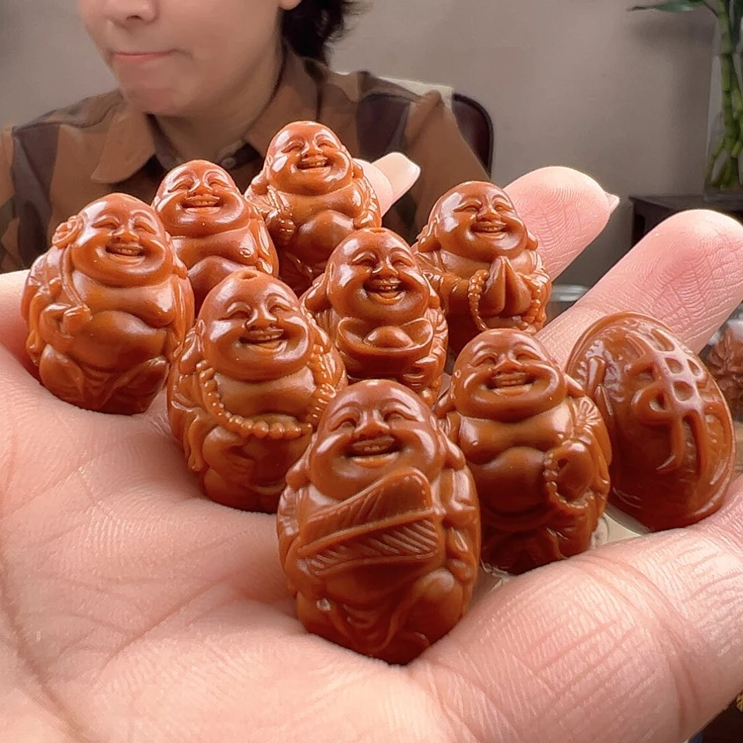 橄榄核吊坠夜**雨橄榄核雕橄榄核