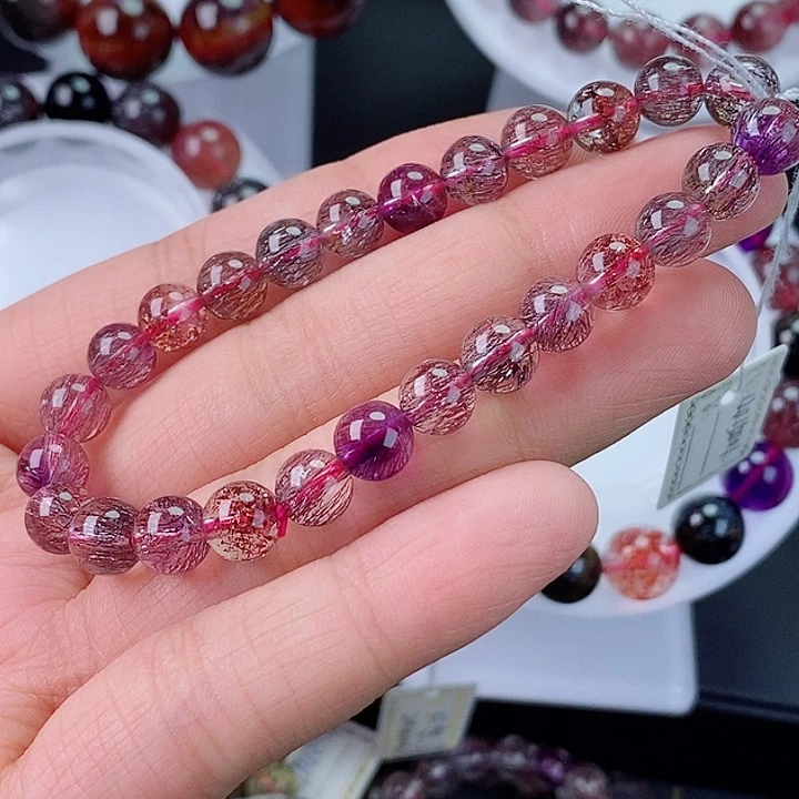 水晶手链未镶嵌法*水晶