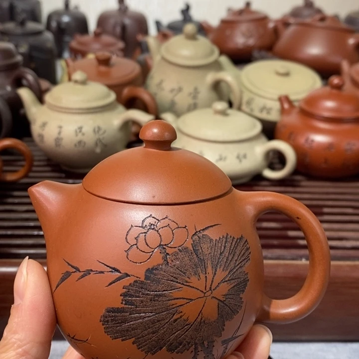 紫砂茶壶漠*微瑕处理一把