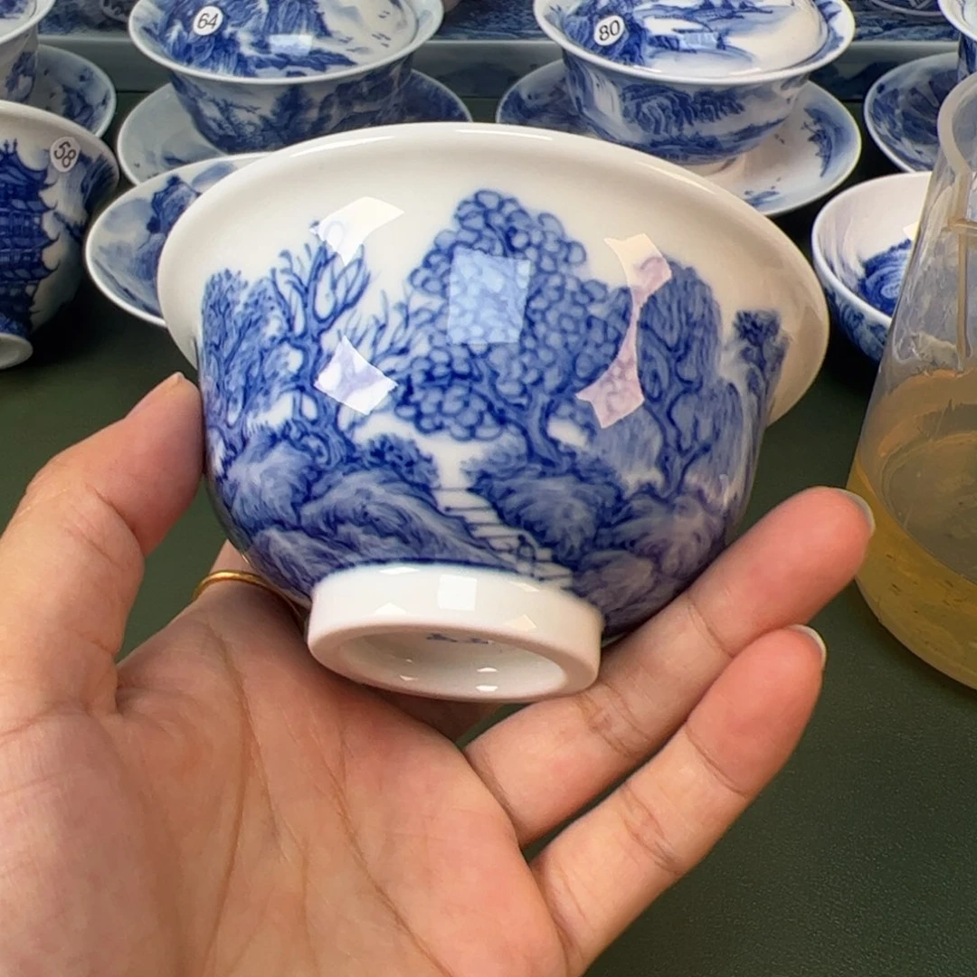 木木景德镇纯手工纯手绘茶具97