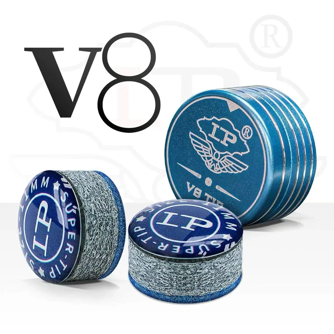 小头台球杆专用皮头抓球稳定打点精确适合斯诺克黑八